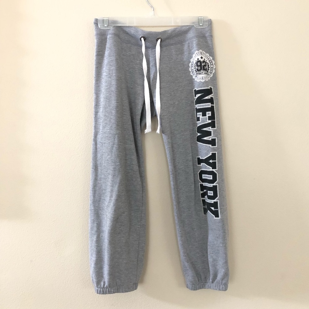 Gray New York Sweatpants